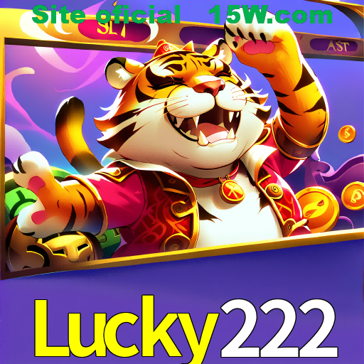 Imagem promocional da Lucky222 mostrando a plataforma e suas vantagens